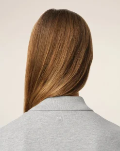 Polo Gris Ami de Coeur En Coton