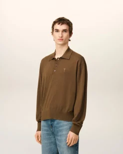 Polo Marron Ami De Coeur En Laine