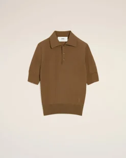 Polo Marron Ami De Coeur En Laine