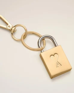 Porte Clés Doré En Métal