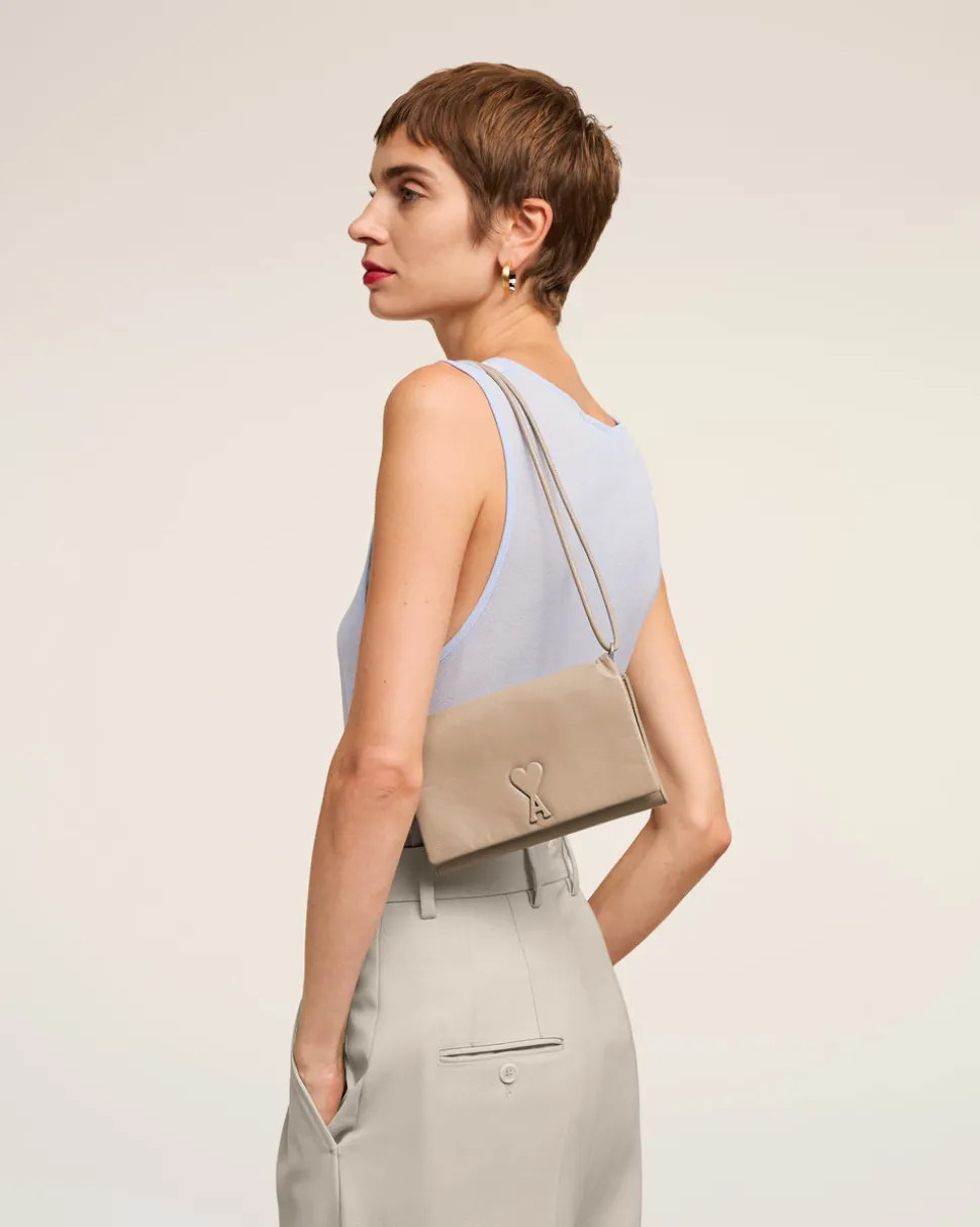 Portefeuille Noir Bandoulière Voulez-Vous En Cuir