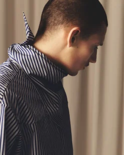 Robe Bleue Midi Bandana En Coton