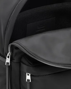 Sac A Dos Noir Marcel En Nylon Ouatiné