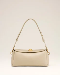 Sac Beige Carrousel En Cuir