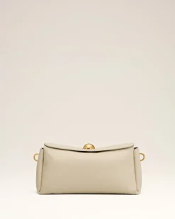 Sac Beige Carrousel En Cuir