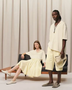 Sac Beige Carrousel En Cuir