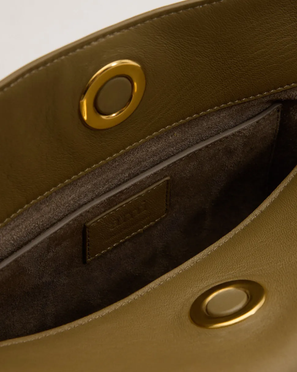 Sac Kaki Carrousel En Cuir