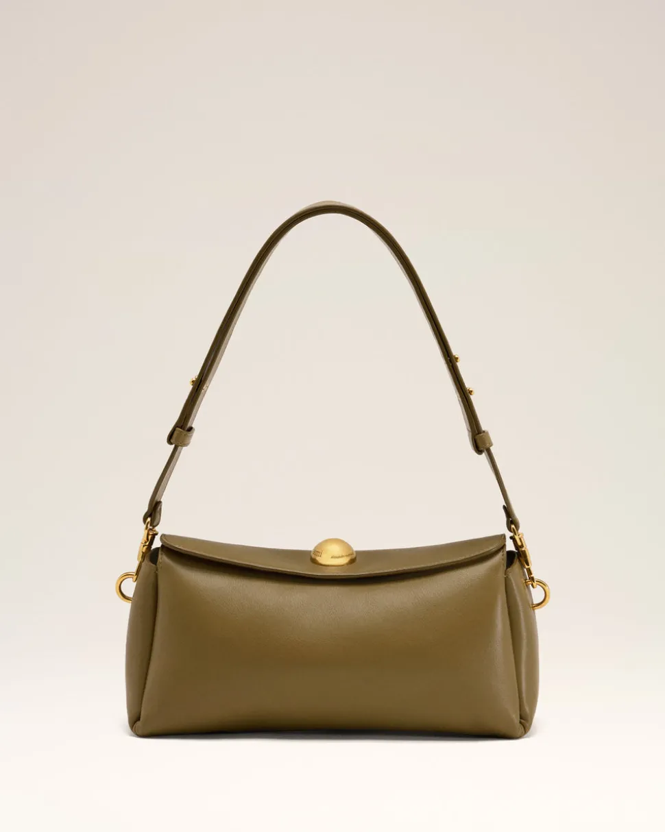 Sac Kaki Carrousel En Cuir