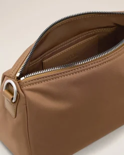 Sac Marron Marcel En Toile De Nylon