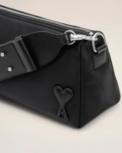 Sac Noir Marcel En Nylon Ouatiné