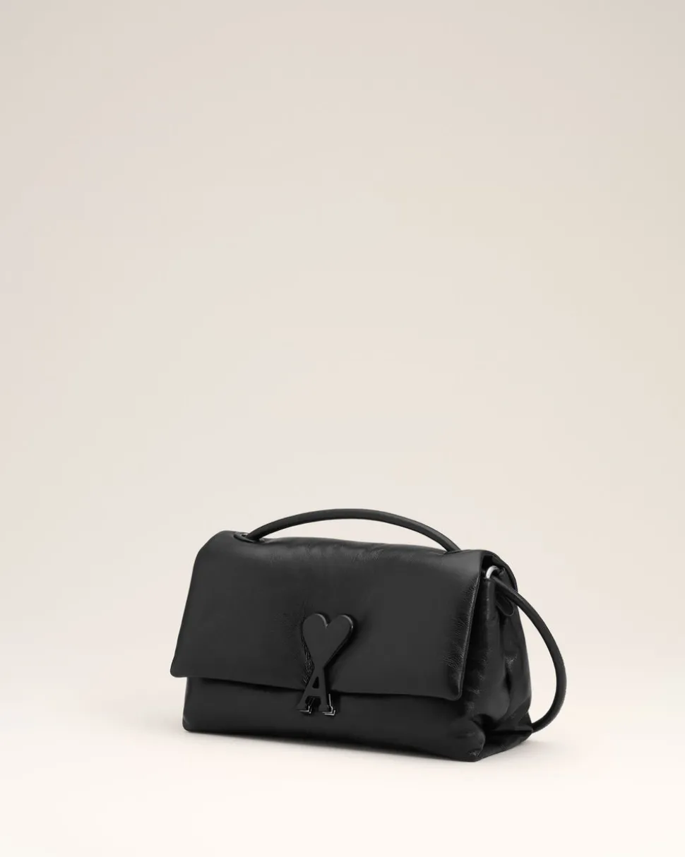 Sac Noir Voulez Vous En Cuir Lisse