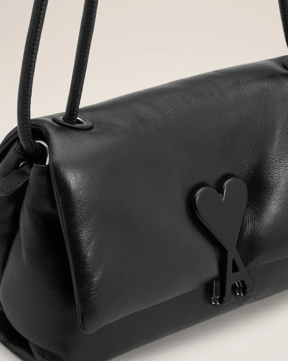 Sac Noir Voulez Vous En Cuir Lisse