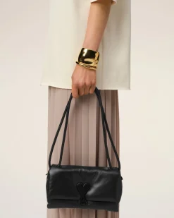 Sac Noir Voulez Vous En Cuir Lisse