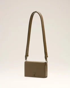 Sac Vert Lunch Box Ami De Coeur En Cuir Lisse