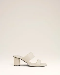 Sandales Piano Beiges En Cuir