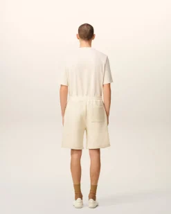 Short Blanc En Coton