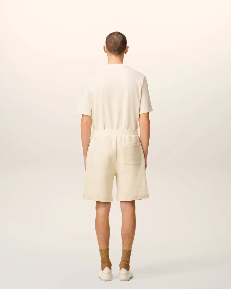 Short Blanc En Coton