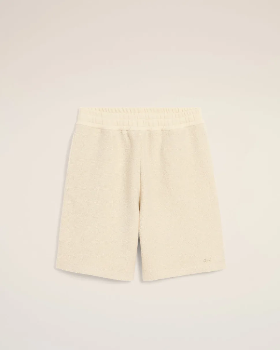 Short Blanc En Coton