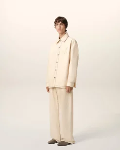 Surchemise Beige Ami de Coeur En Coton