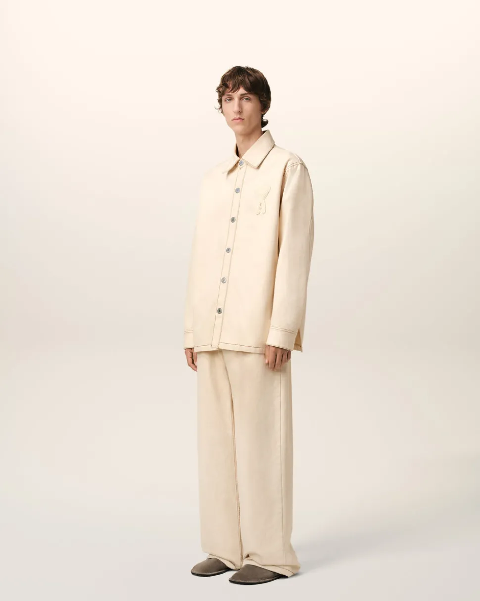 Surchemise Beige Ami de Coeur En Coton
