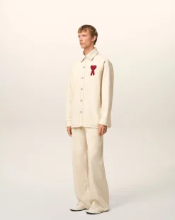 Surchemise Beige Ami de Coeur En Coton