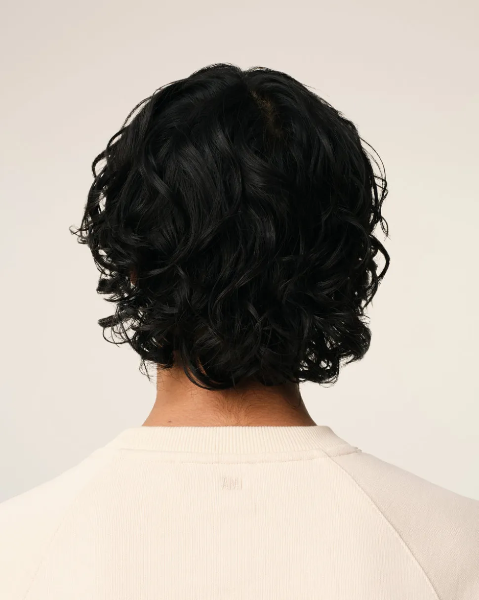 Sweatshirt Beige Patch Ami de Coeur En Coton