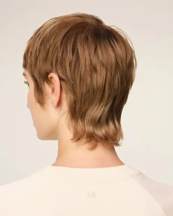 Sweatshirt Beige Patch Ami de Coeur En Coton