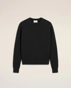 Sweatshirt Noir Ami de Coeur En Coton