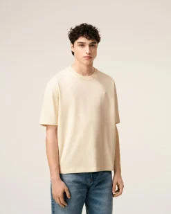 T-shirt Blanc Ami De Coeur En Coton