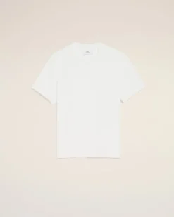 T-shirt Blanc Ami De Coeur En Coton Biologique