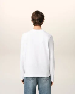 T-shirt Blanc Ami De Coeur En Coton Biologique