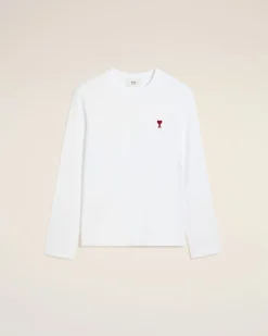 T-shirt Blanc Ami De Coeur En Coton Biologique