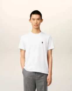 T-shirt Blanc Ami De Coeur En Coton