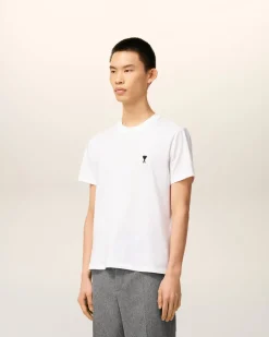 T-shirt Blanc Ami De Coeur En Coton