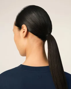 T-shirt Bleu Ami De Coeur En Coton Organique