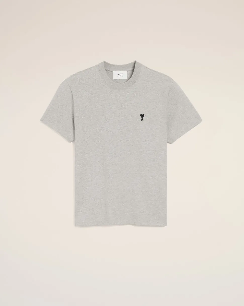 T-shirt Gris Ami De Coeur En Coton