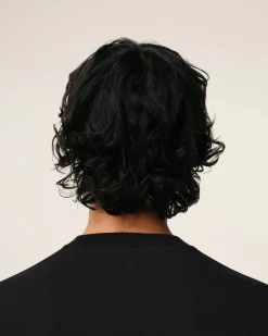 T-shirt Noir Ami De Coeur En Coton Biologique