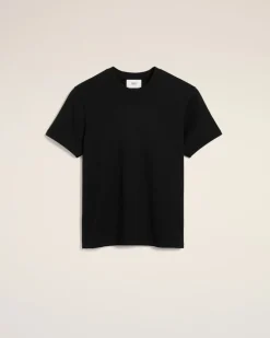 T-shirt Noir Ami de Coeur En Coton