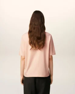 T-shirt Rose Ami De Coeur Coupe Cosy En Coton