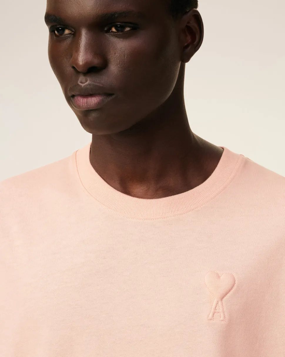 T-shirt Rose Ami De Coeur Coupe Cosy En Coton