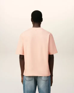 T-shirt Rose Ami De Coeur Coupe Cosy En Coton