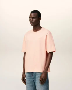 T-shirt Rose Ami De Coeur Coupe Cosy En Coton