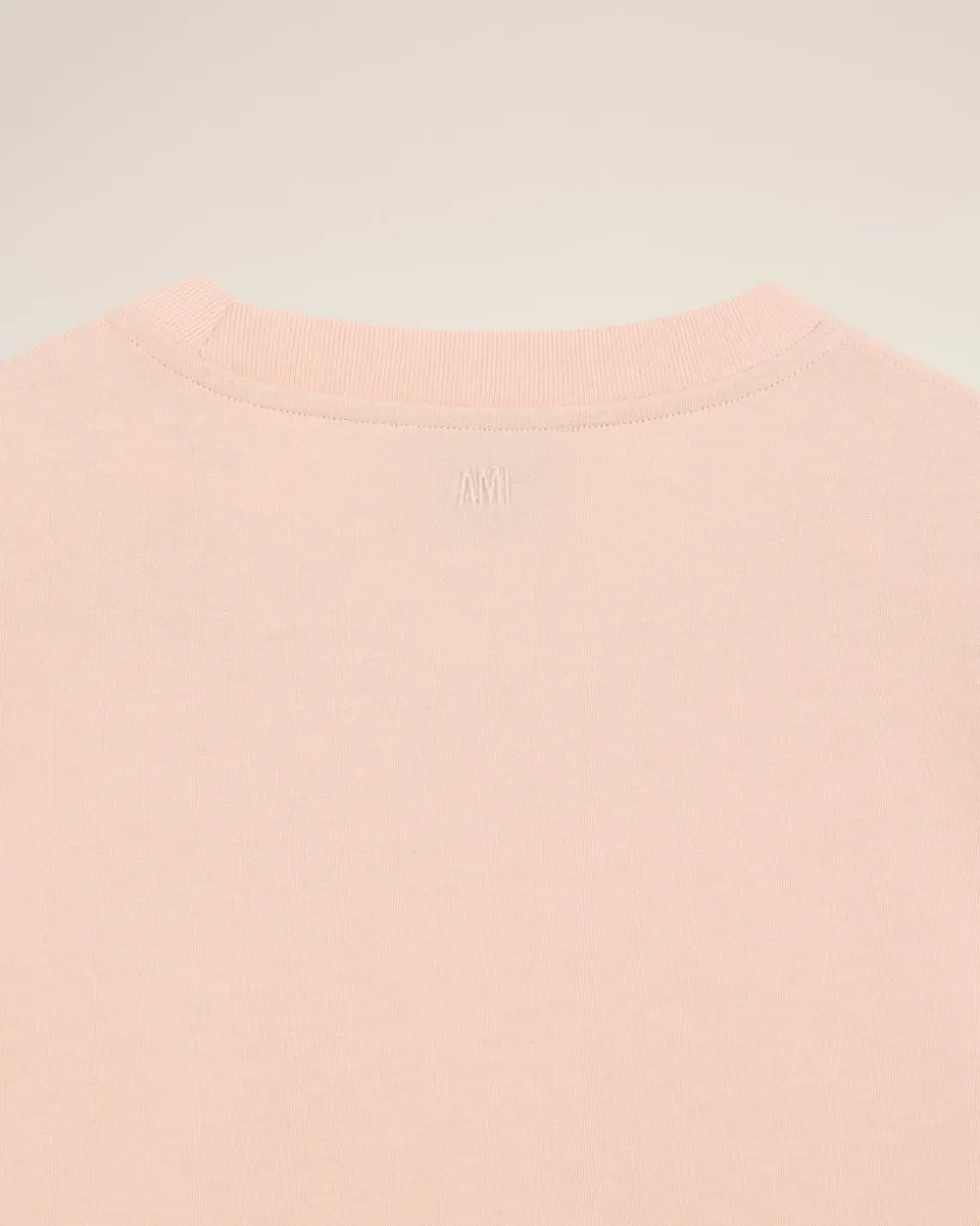 T-shirt Rose Ami De Coeur Coupe Cosy En Coton