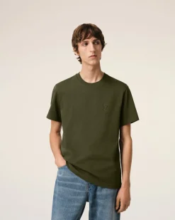 T-Shirt Vert Ami de Coeur En Coton