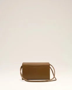 Wallet On Strap Marron Voulez Vous En Cuir Lisse